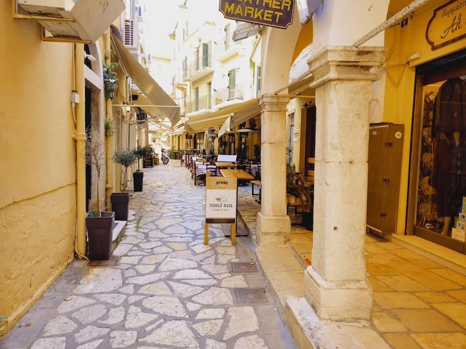 Mary'S Bright Apartment - Corfu Old Town Exterior photo